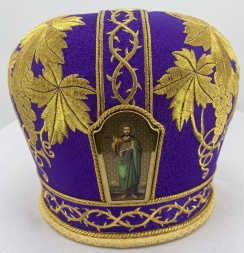 Mitre "Grapevine" brocade