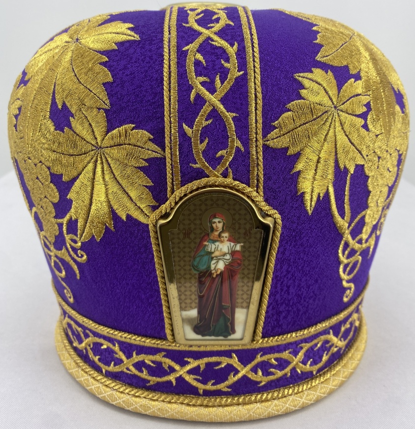 Mitre "Grapevine" brocade