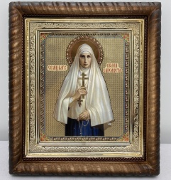 Icon of Holy Martyr Elizabeth 22.5×25.5cm