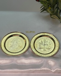 Diskos for Chalice 16cm, Gilded