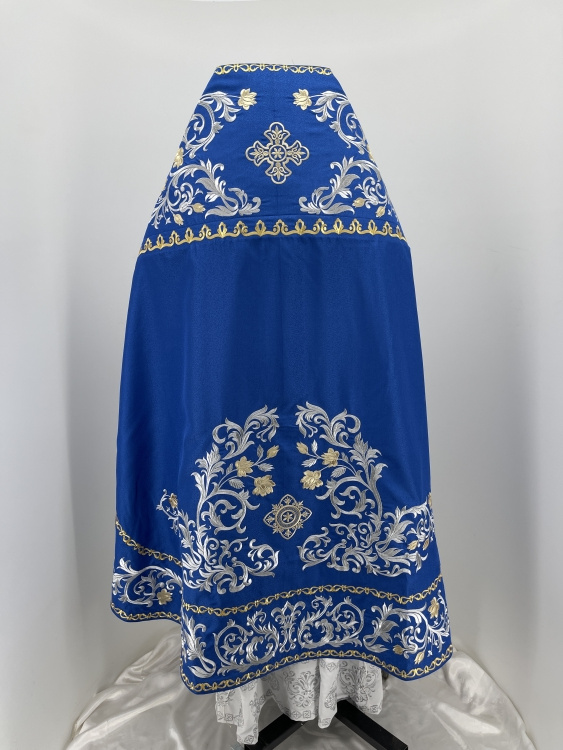 Embroidered Vestment on Brocade, Embroidery "Rose"