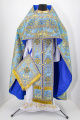 Priest Vestments, made of Greek brocade "Jerusalem" with Kyiv sewn galloon