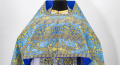 Priest Vestments, made of Greek brocade "Jerusalem" with Kyiv sewn galloon