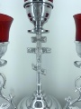 Seven-branch Altar Candlestick, No. 1 - 2 (cross, aluminum) 83×59
