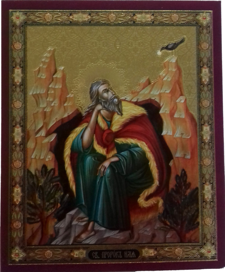 Icon of Prophet Elijah 10x12 L8