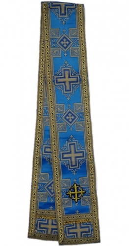 Bookmark Brocade Blue