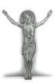 Crucifix of Jesus Christ (aluminium) 65x45 2 kg