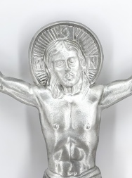 Crucifix of Jesus Christ (aluminium) 65x45 2 kg