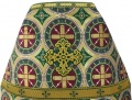 Priest Vestments Made of Greek Brocade, "Byzantium" Fabric with Kyiv Sewn Braid