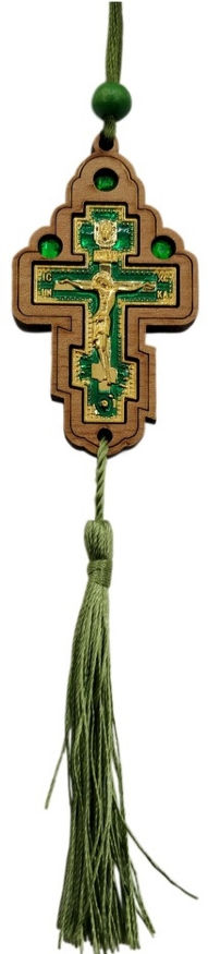 Pendant "Cross in Wood"