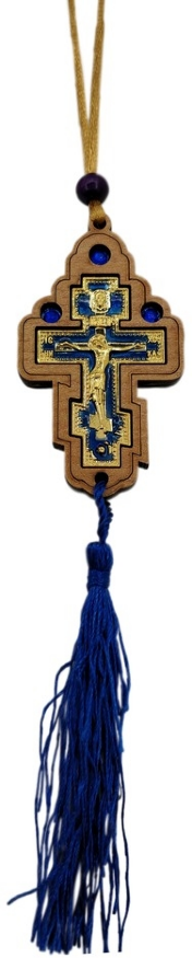 Pendant "Cross in Wood"