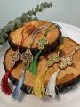 Pendant "Cross in Wood"