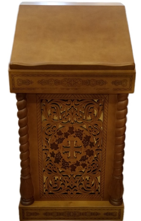 Central Analoy, 61×61 cm (Height 118–93 cm)