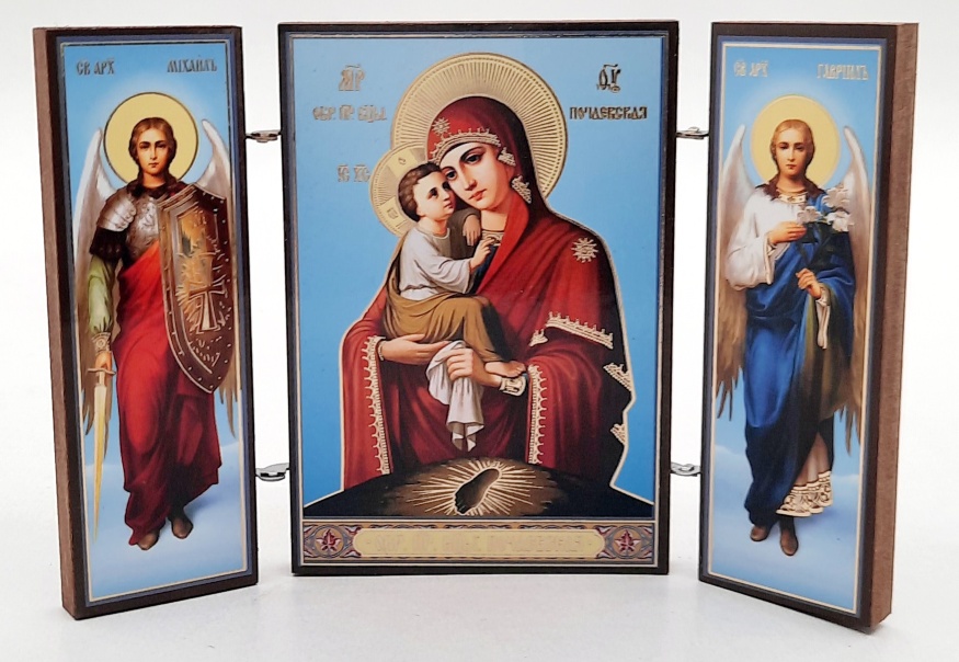 Triptych of the Theotokos "Pochaev"