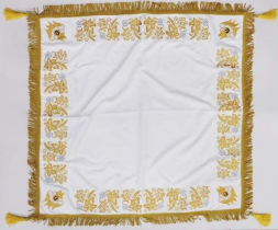 Veil "Ear of Wheat" with Expensive Fringe