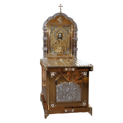 Funeral Kiot with Icon of the Savior 70×80