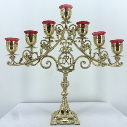 Altar Seven-Branched Candlestick (Christ) No. 10 – 1