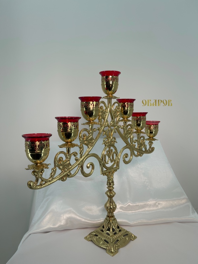 Altar Seven-Branched Candlestick (Christ) No. 10 – 1