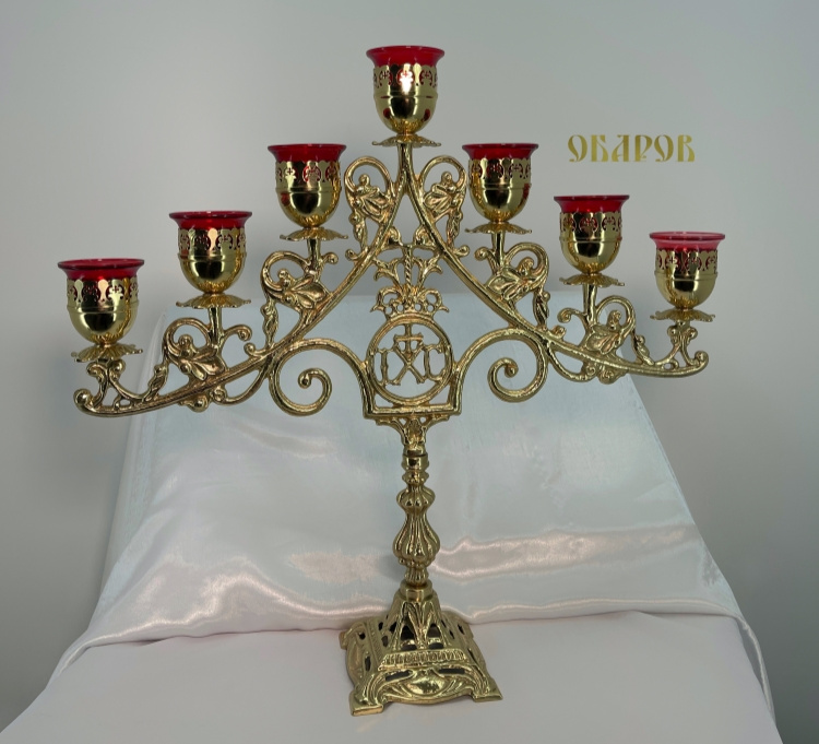 Altar Seven-Branched Candlestick (Christ) No. 10 – 1