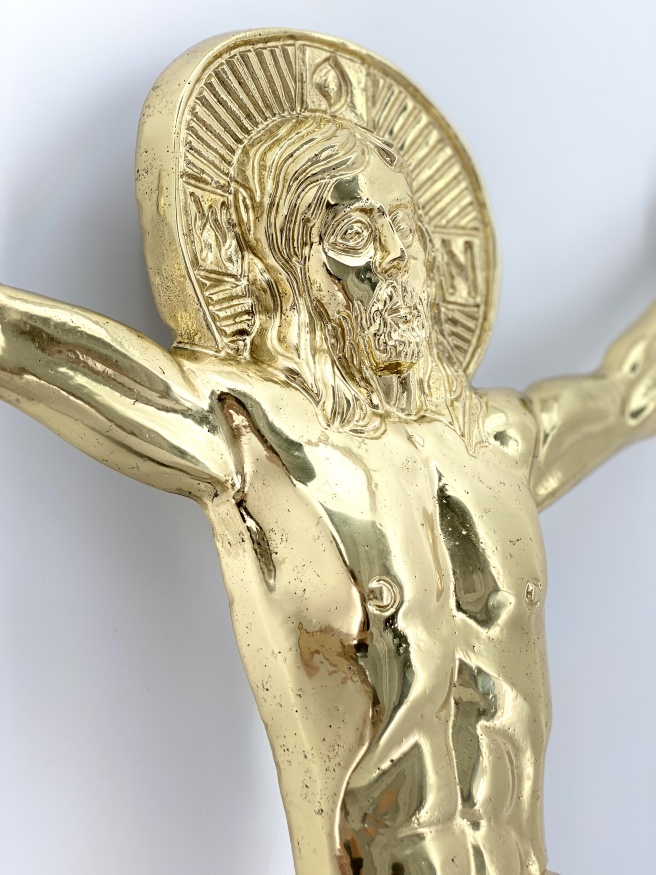 Crucifix of Jesus Christ 65×45 (brass) 5 kg