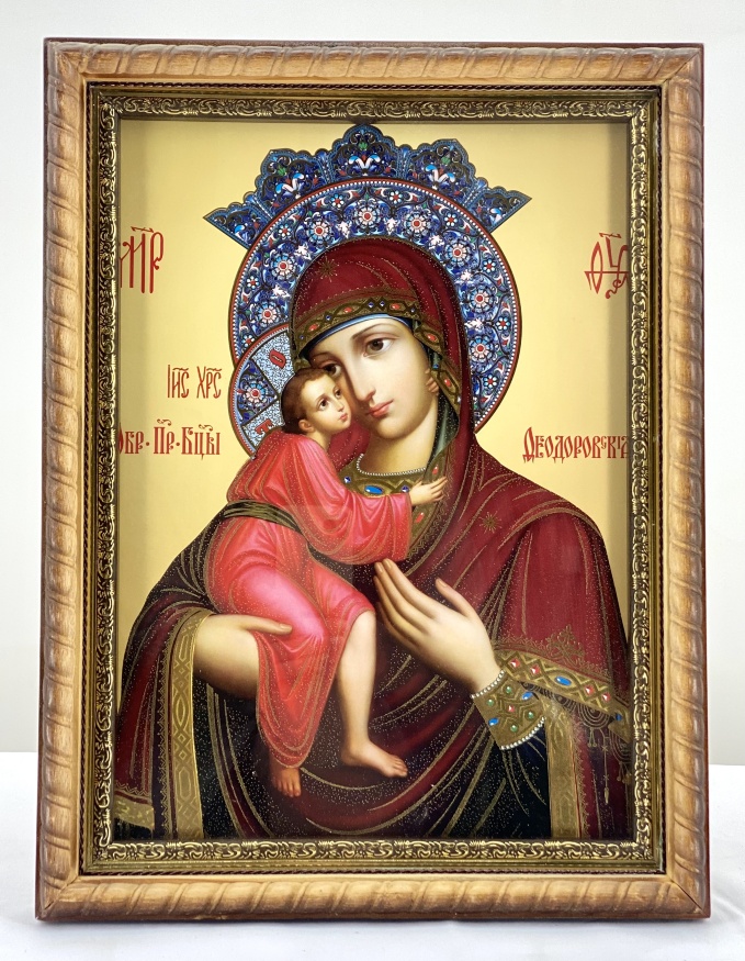 Icon of the Mother of God "Theodorovskaya" 32×42