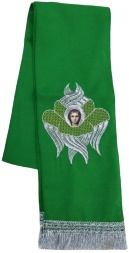 Bookmark "Cherub" green