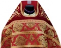 Priest Vestments Combined Brocade with Embroidered Epitrachelion, Embroidery "New Embroidery"
