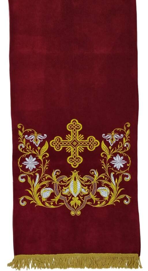 Cover "Cross Flower" for Analoy, with Premium Fringe