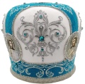 Mitre "Mykolaiv" No. 2 white and blue