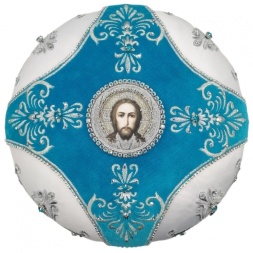 Mitre "Mykolaiv" No. 2 white and blue