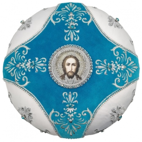 Mitre "Mykolaiv" No. 2 white and blue