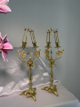 Dikirion–Trikirion, gilded, height 41cm, width 14.5cm