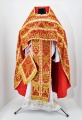 Priest Vestments, Greek Brocade "Jerusalem" with Sewn Galloon