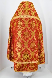 Priest Vestments, Greek Brocade "Jerusalem" with Sewn Galloon