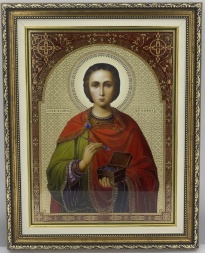 Icon of Saint Great Martyr Panteleimon 49×39