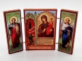 Triptych of the Mother of God "Unexpected Joy"