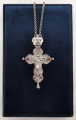 Pectoral Cross-Relic Holder 12×6.5cm (Nickel Plated)