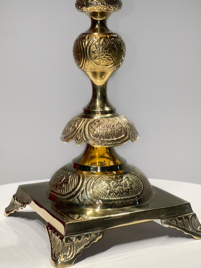 Table Oil Lamp, (China) 15×35.5 cm