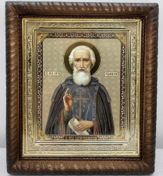 Icon of Saint Venerable Sergius of Radonezh 22.5×25.5cm