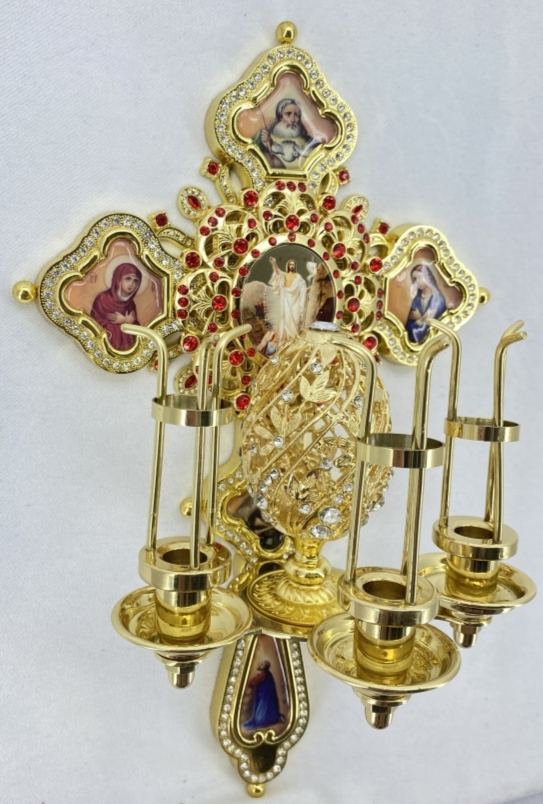 Paschal Triple Candleholder Kit No. 9 31х19х12 cm