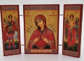 Triptych of the Mother of God "Seven Arrows"