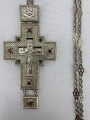 Pectoral Cross 15.5×8 cm (nickel-plated)