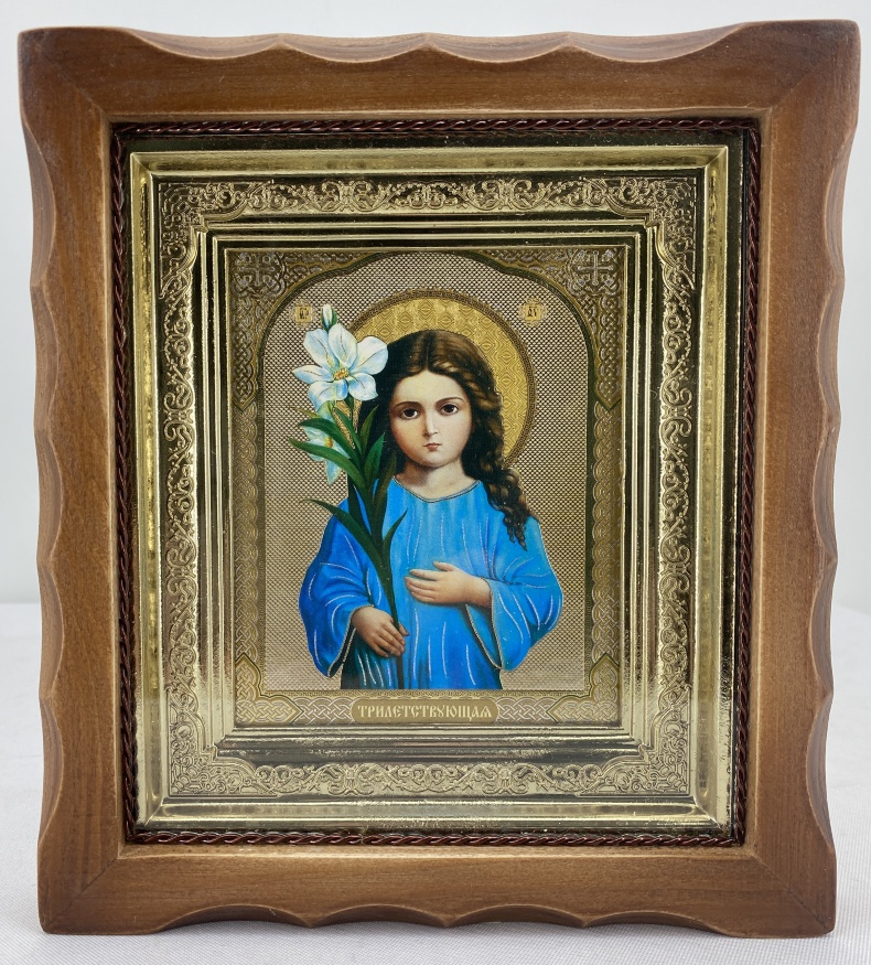 Icon of the Mother of God "Three-Year-Old" 19x17