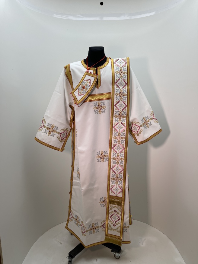 Deacon's Sticharion with "Vyshyvanka" Embroidery