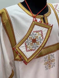 Deacon's Sticharion with "Vyshyvanka" Embroidery