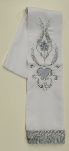 Bookmark "Cornflower" White