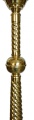 Processional Candleholder for 1 Candle No. 2 - 1 (brass)