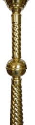 Processional Candleholder for 1 Candle No. 2 - 1 (brass)