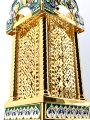 Tabernacle No. 2 (gold + enamel) dome 86×27 cm, tabernacle 60×17.5