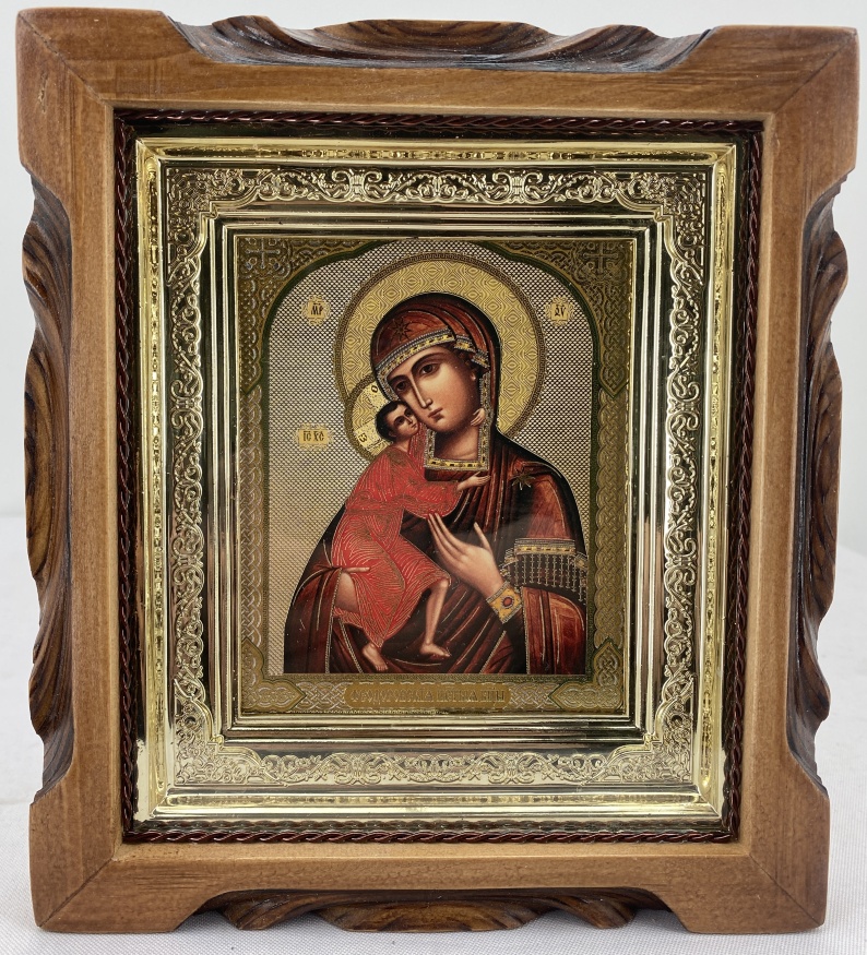 Icon of the Mother of God “Feodorovskaya” 19×17